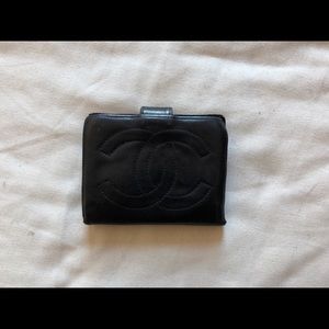 Chanel Vintage Black Wallet